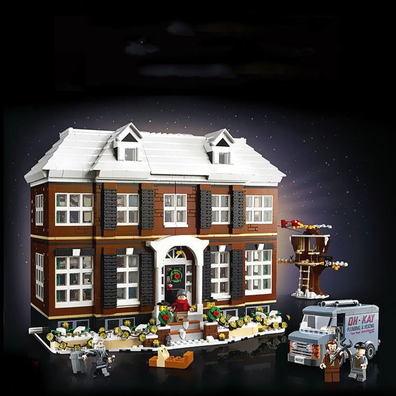 Block toy Blocks 3955 PCS Home Alone Compatible 21330 Model Building Blocks Brick Education Birthday Christmas Gifts Toys S249201