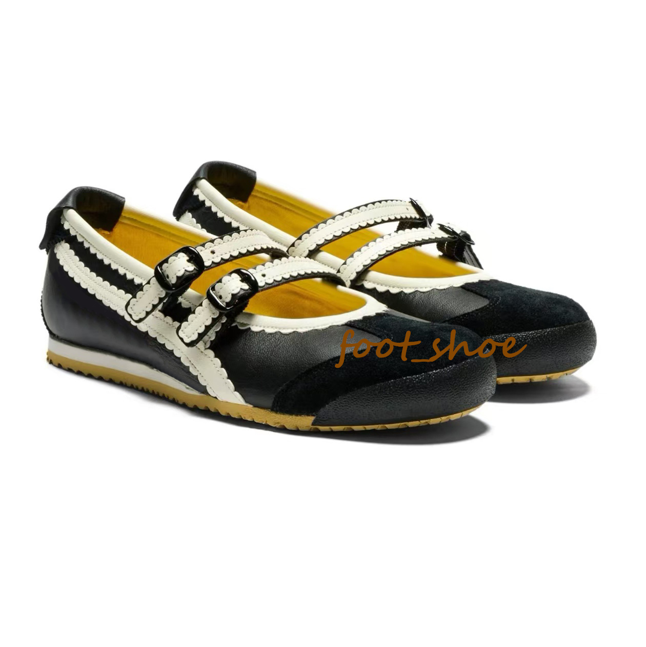 Size 36-40 Womens Shoes MEXICO 66 TGRS Shoes Fashion Designer Tiger Metallic Silver Triple Black White non-slip breath shoe Ladies Girls Casual Shoes 