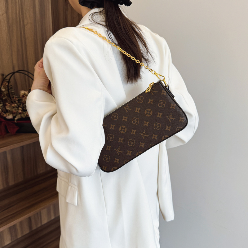 Women's armpit bag temperament all satchel bag chain shoulder bag handbag 2025s hot