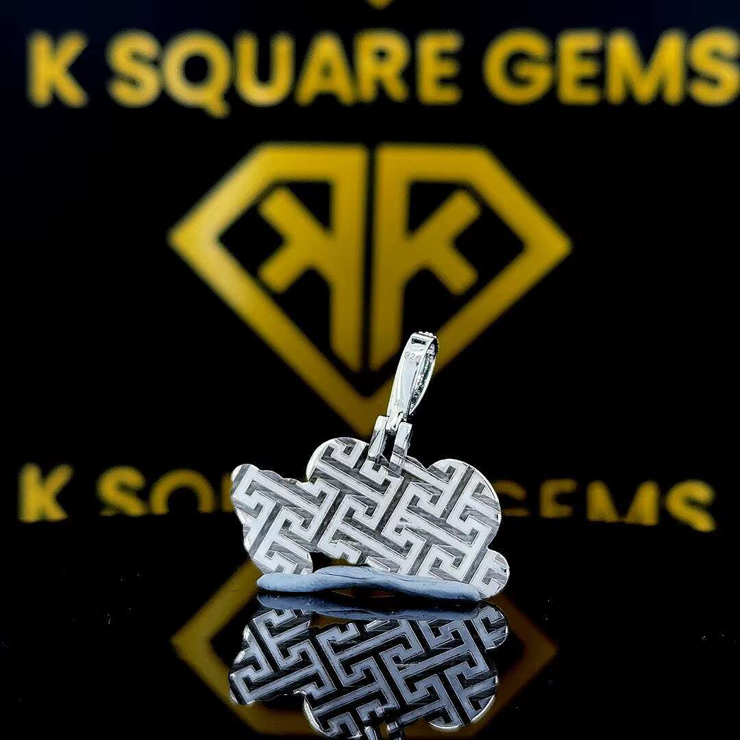 Custom Letter Hip Hop Pendant Custom Lucky Letter Mens Hip Hop Number Pendant Moissanite Pendant Ice Out Hip Hop Jewelry