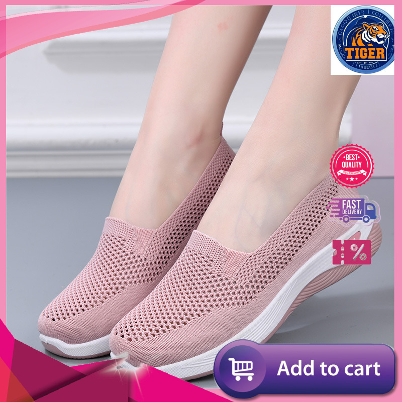 Ddmytiger Women S Spring New Mom Shoes One Step Stepping Summer Hollow Out Leisure Breathable Single For Outdoor Shoes