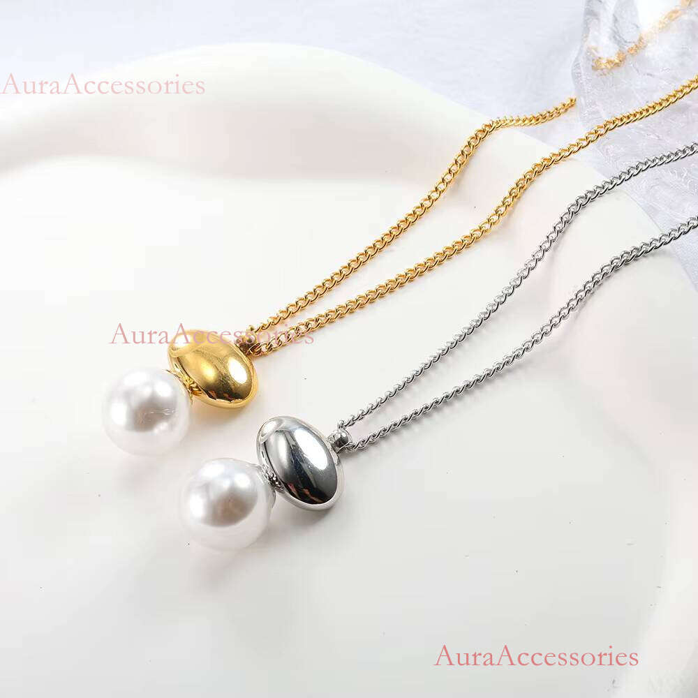 Freshwater Drop Earring Stainless Steel Jewelry Gold Plated Stud Irregular Baroque Pearl Dangle Earrings for Women