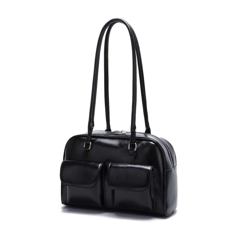 Fashion Armpit High- Value Versatile Handbag Niche Design Women Tote Shoulder Bag, Retro Pu Leather Purses And Handbags