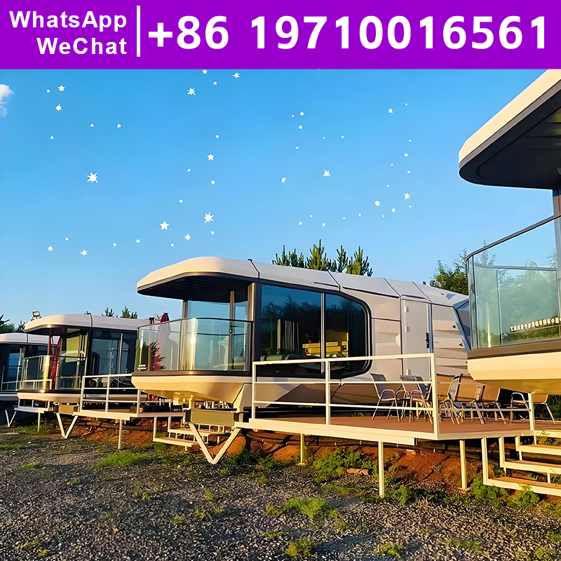 Luxury Modern Outdoor Prefab Tiny House Mobile Home Home de haute qualité Container Maison Préfabriquée Houses pour logement Hot Sale