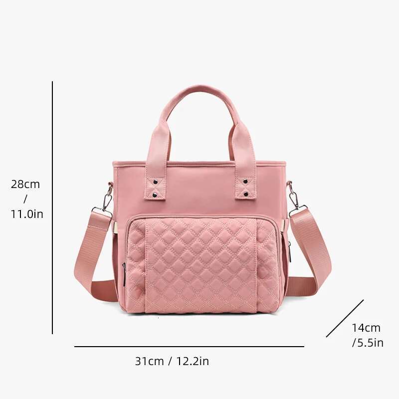 Extra Large Capacity Fashionable Lunch Hot-pressed Waterproof and Leak-proof Storage Travel Picnic Mommy Bag