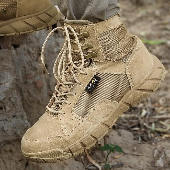 VOTAGOO ANTARCTICA Men's Lightweight Military Tactical Boots for Hiking Work Boots