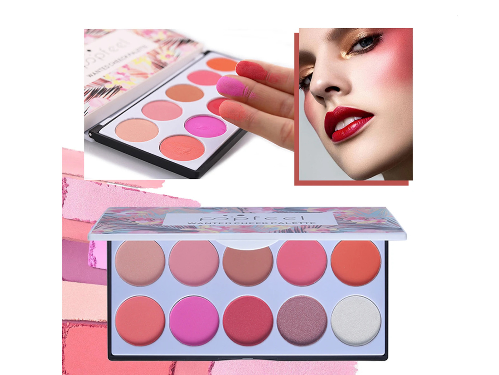 POPFEEL Complete Face Makeup Set Multi-Functional Makeup Kit with Foundation Eyeshadow Palette All-in-One Beauty 250512