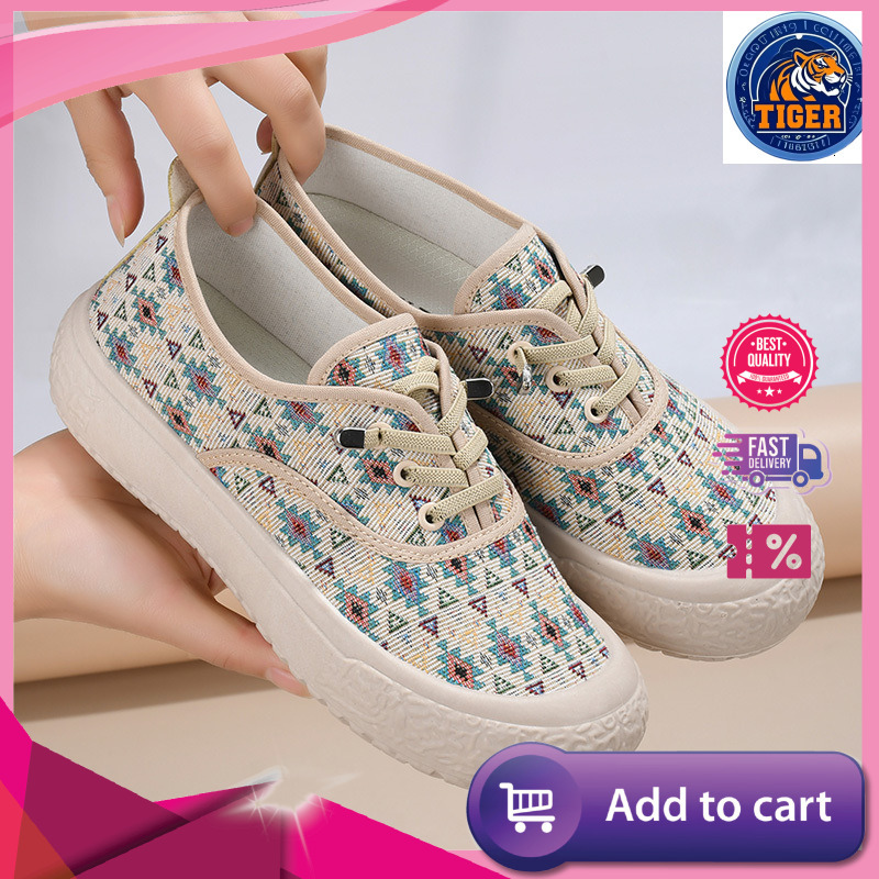 Ddmytiger Fisherman Spring Summer New Women S Singles Fashion Versatile Casual Canvas One Step Thick Sole Student Shoes Outdoor Shoes