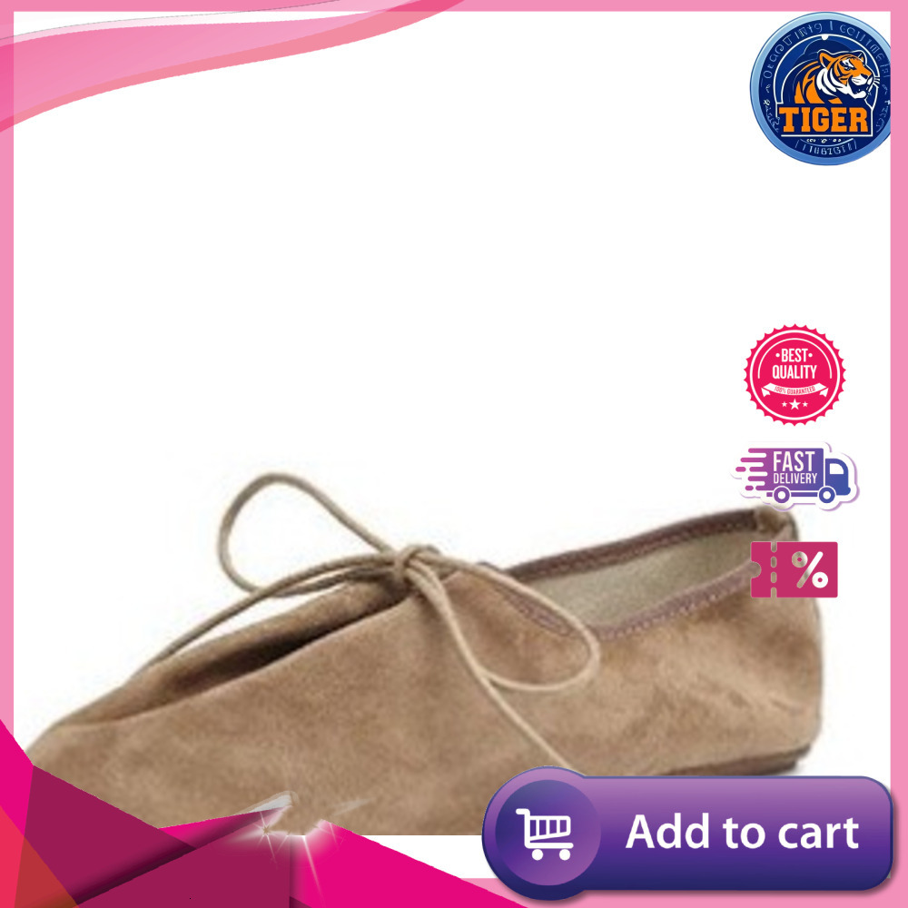 Ddmytiger Little Cowhide Spring Relaxed New Single Shoe Women S Casual Sheepskin Soft Sole Couple Round Toe Flat Shoes With Deep Style Outdoor Shoes