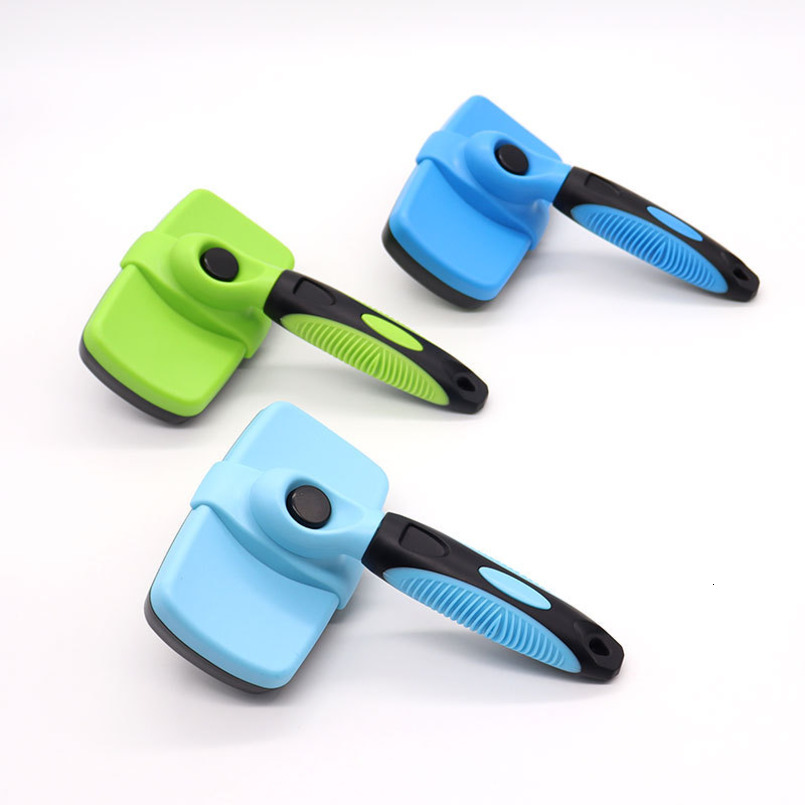 Pet Suppliers Dog Grooming Shedding Tools Pets Hair Removal Tool Double Sided Brush Cat Needle Removal Comb