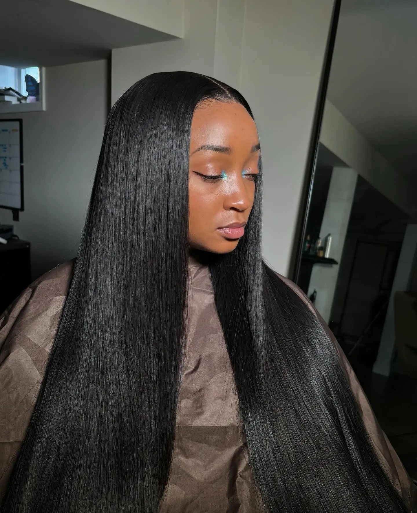 300% High Density 40 46 Inch Bone Straight 13x6 HD Lace Front Wigs Human Hair Brazilian 13x4 360 Full Lace Frontal Wig Pre Pluck Synthetic Front wigs