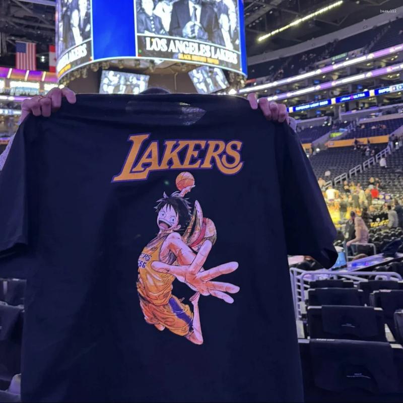 Women's T Shirts 2025 Selling Doncic No. 77 LUFFY Basketball Sports T-Shirt Training Shirt Men And Women Fashion Casual Top