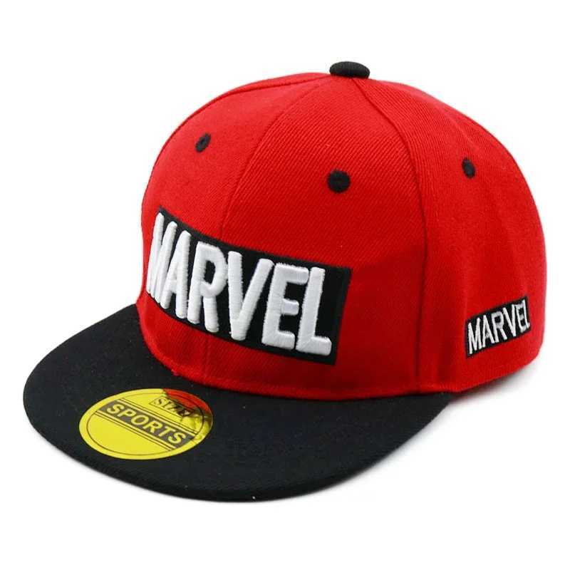 Marvel Anime Cartoon Kids Baseball Cap Baby Hip Hop Sun Hat For Boy Girl Spring Travel Hats Baby Snapback Caps Gift 2-8Y R250512