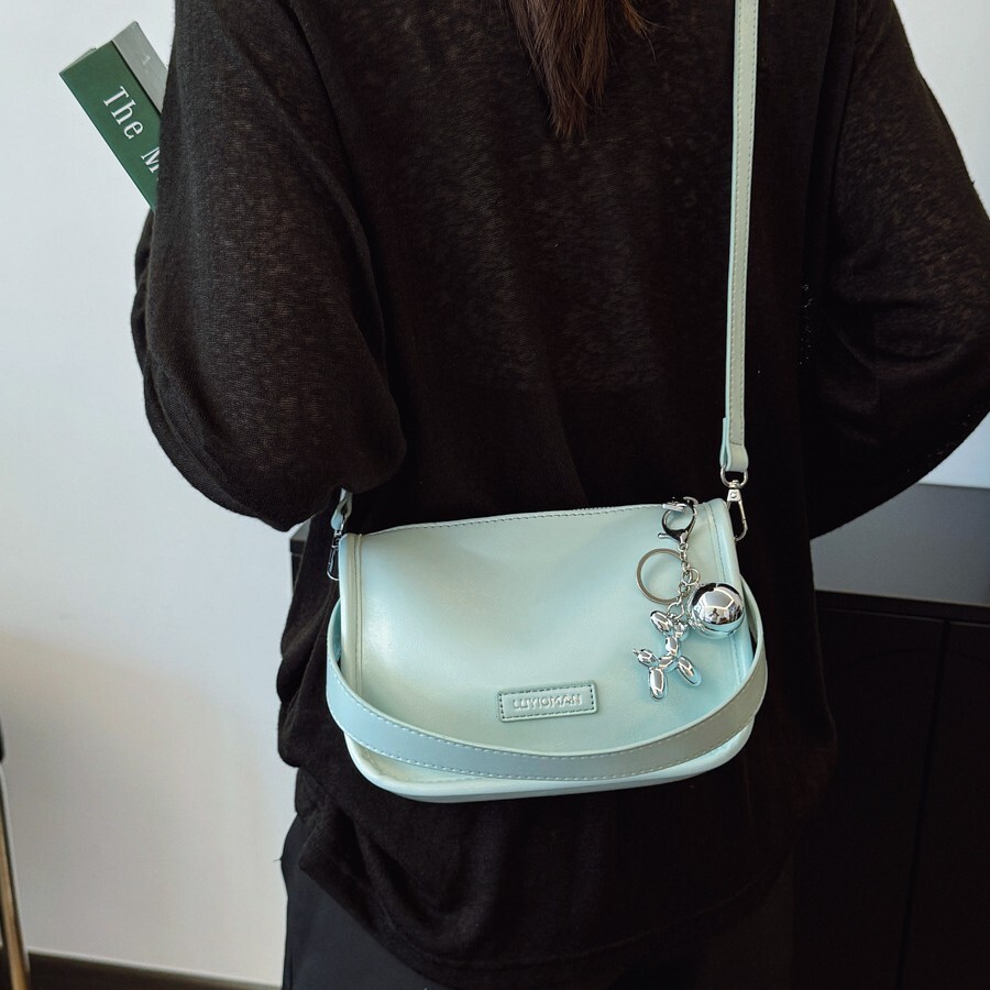 Texture Single Underarm 2025 New Cross Shoulder Fashion Handheld Small Square Bag