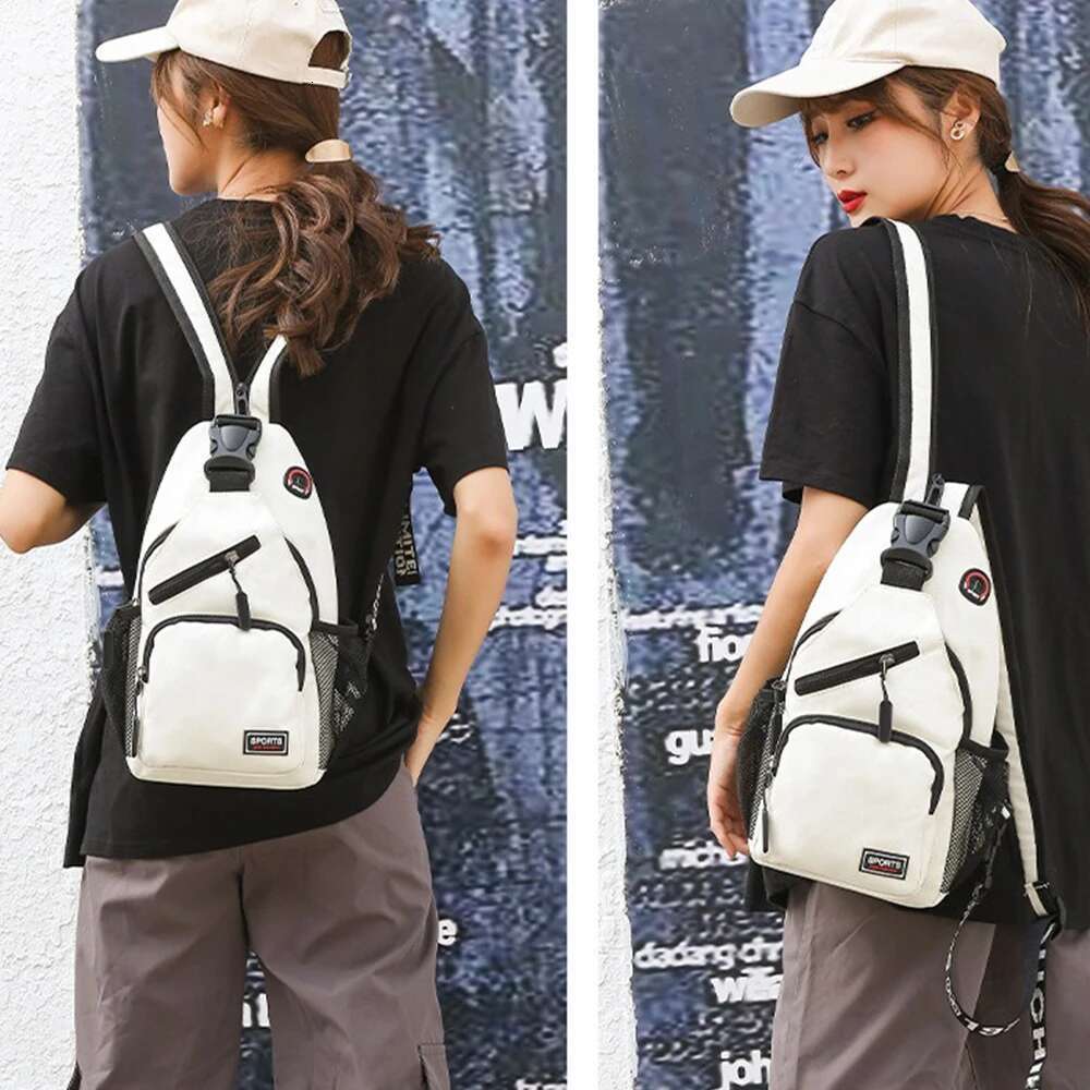 Minnie Mouse Chest Sling Messenger Crossbody Backpack Travel Sports Bagpack Men Shoulder Bag Women Gift Rucksacks
