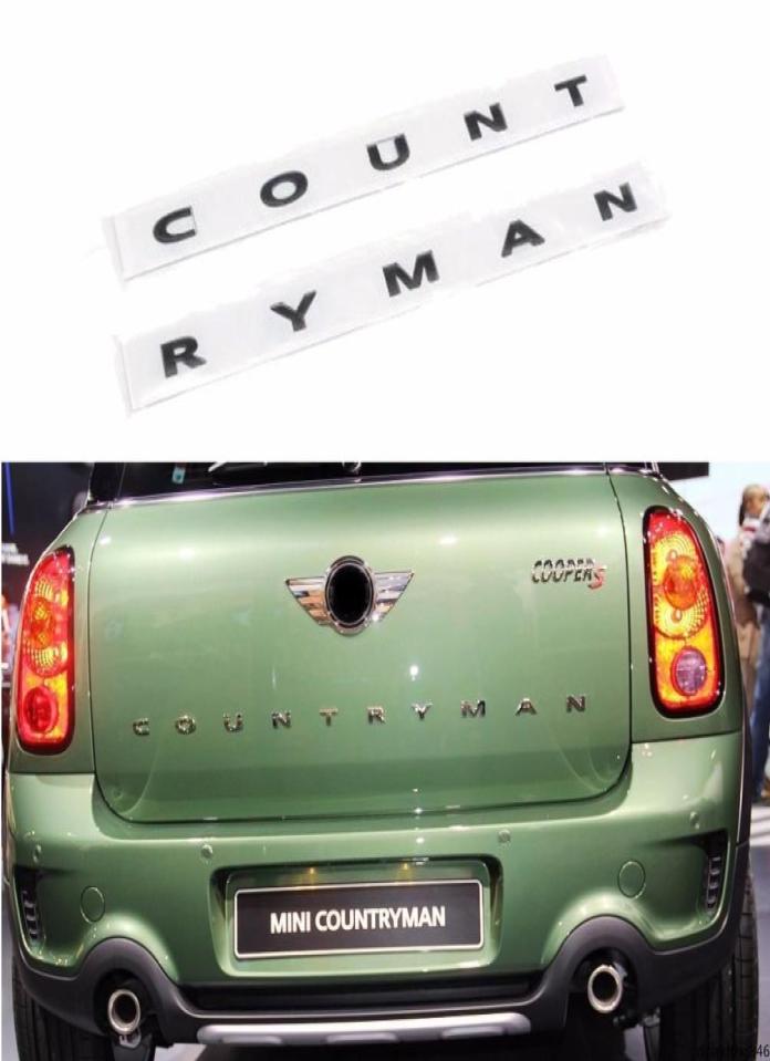 2025 new Mini Cooper Countryman R60 F60 3D Metal Emblem Badge Sticker Decals8509555 Free shipping