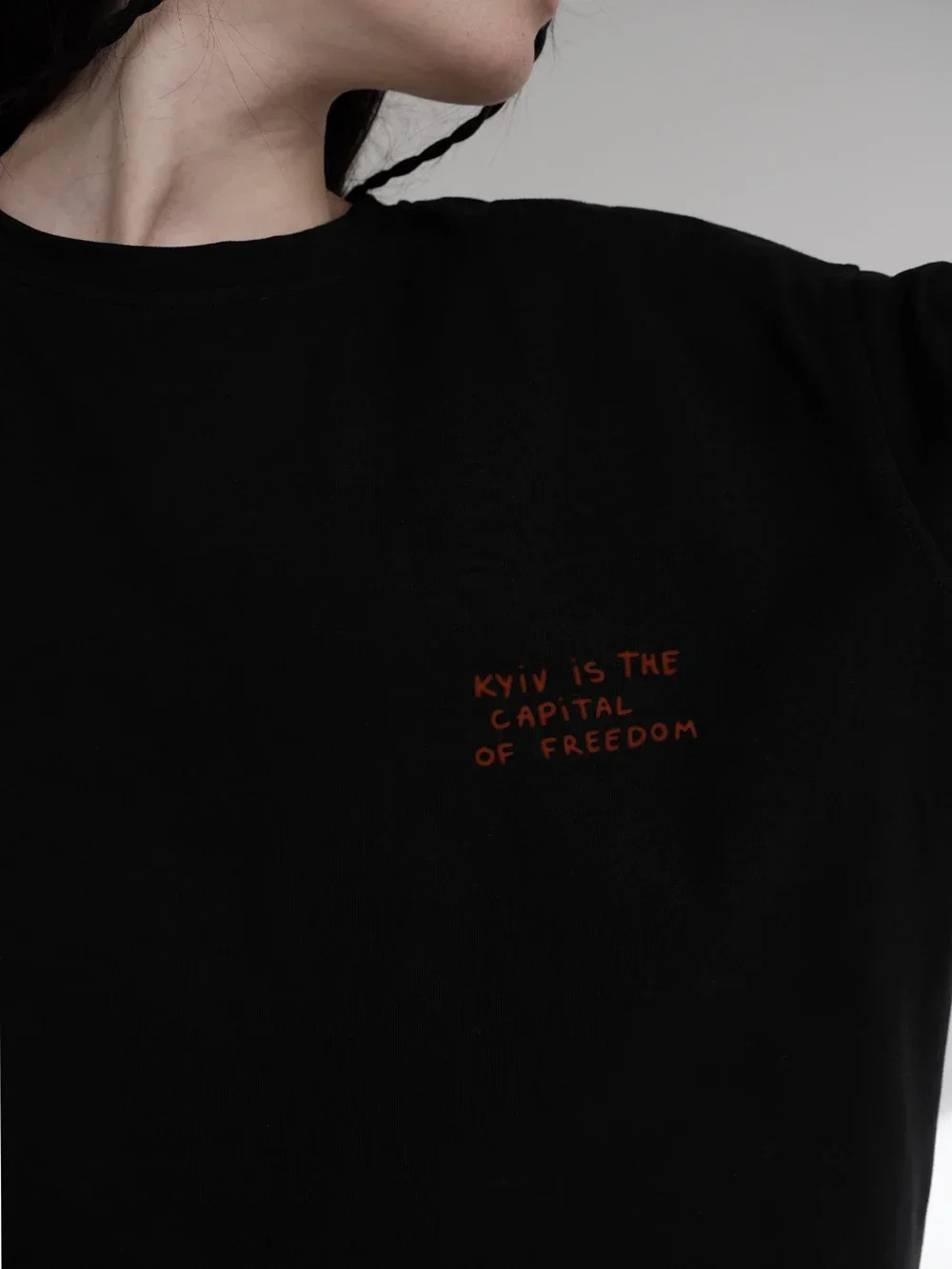 Summer Simple Fashion Printing TShirt With Kyiv is The CAPiTAL of Freedom Men Women Boutique Cotton ShortSleeve Tee 250513