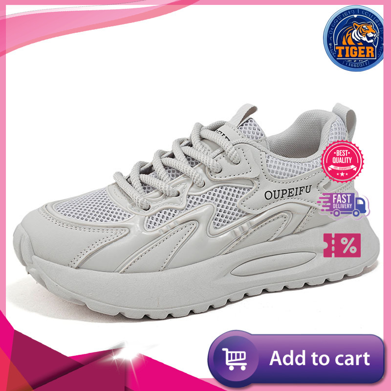 Ddmytiger Sports Shoes For Women Breathable Running Lightweight Non Slip Mesh Summer Dad Spring And Autumn Fashion Outdoor Shoes