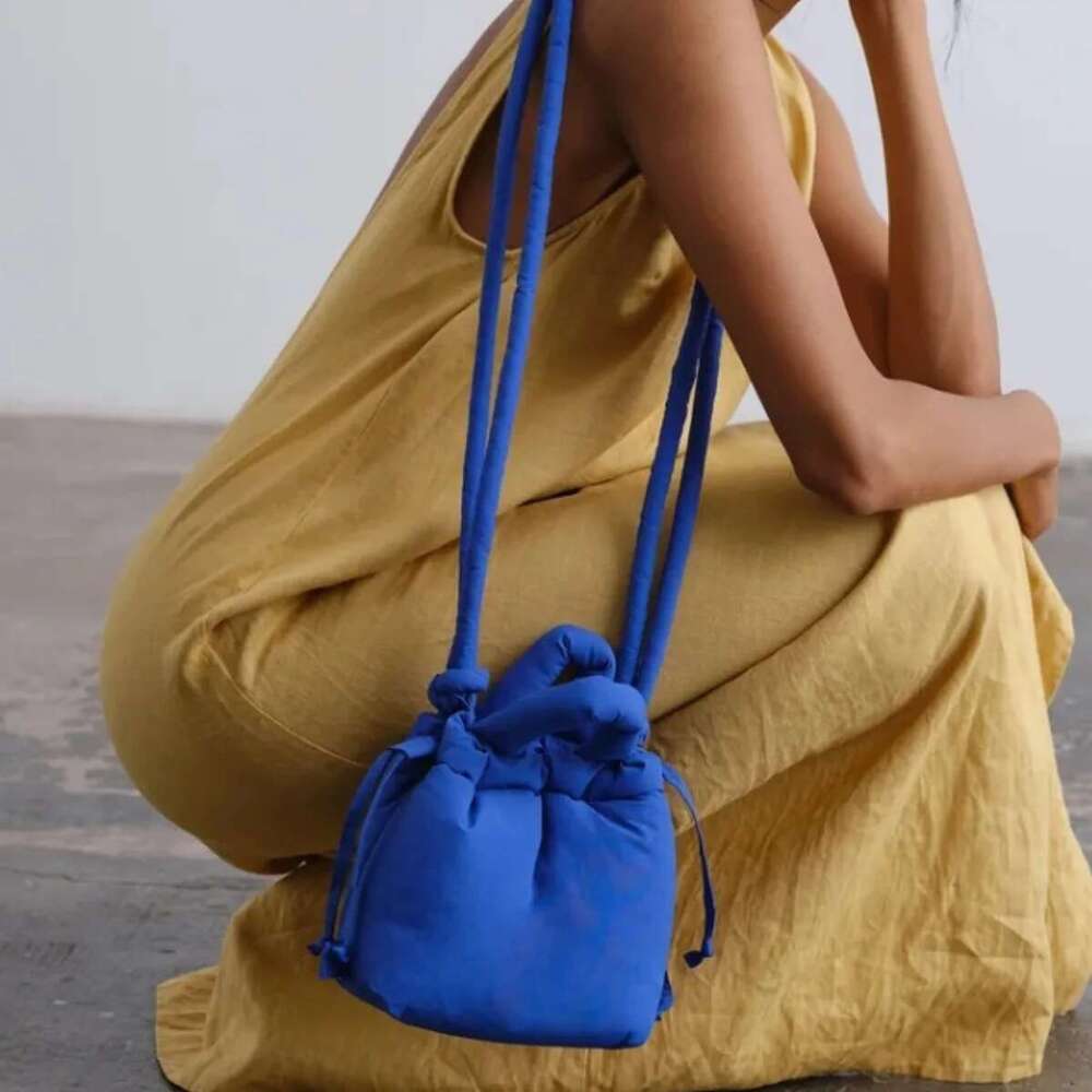 One Shoulder Bag Fashion Small Puffer Tote Padded Women Shoulder Bags Nylon Down Cotton Crossbody Bag Mini Lady Handbags KQ