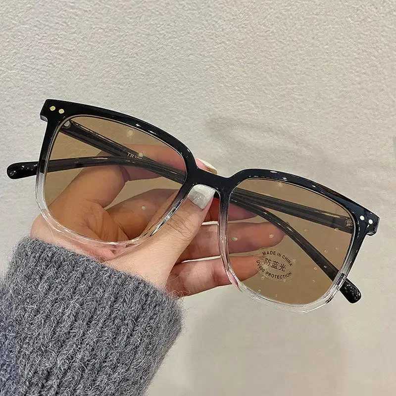 Ultralight Vintage Square Minus Glasses Unisex Women Men Photochromic Myopia Glasses Finished Sunglasses Eyewear Diopter To -6.0 W250513