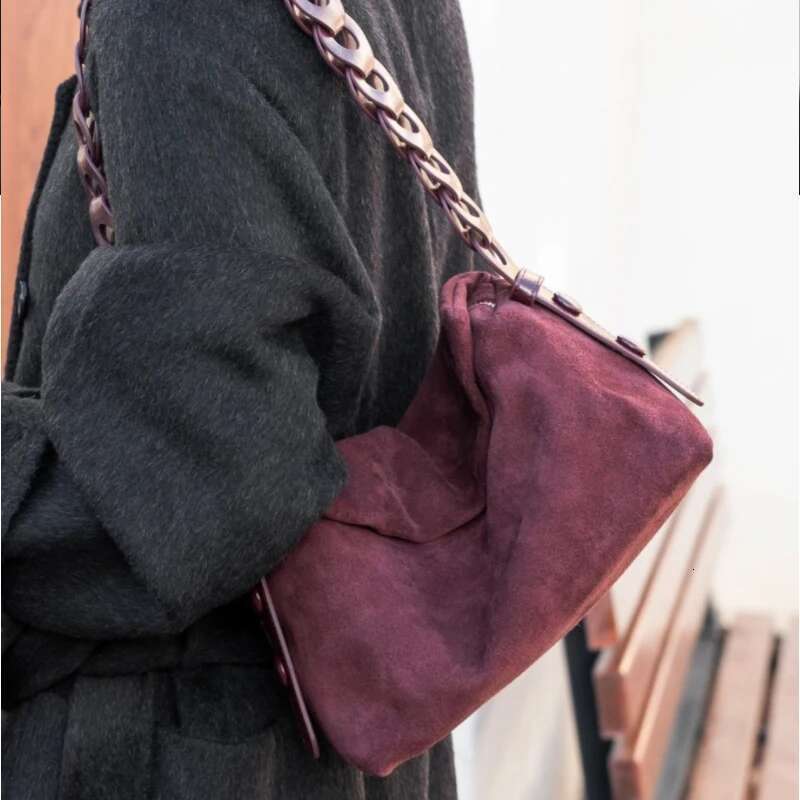 Genuine Leather Crossbody Carry Women's Square Bags Brown Black Interpretation Of Designer Style Brand Ladie Tote Bag