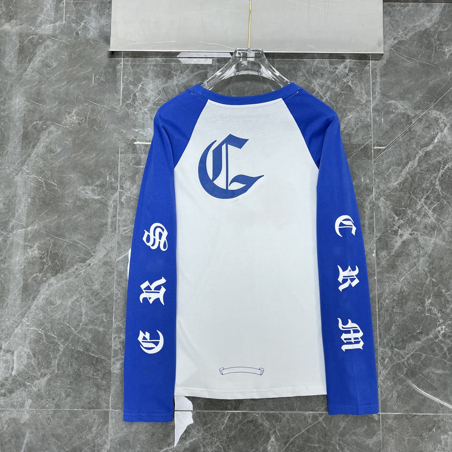 Chrome Crewneck Sweatshirt Mens Harajuku Y2k Streetwear Shirts Long Sleeve Sportswear Pullover Horseshoe Sanskrit Printed Chome Round Neck Tops Heats Clothes 1A1