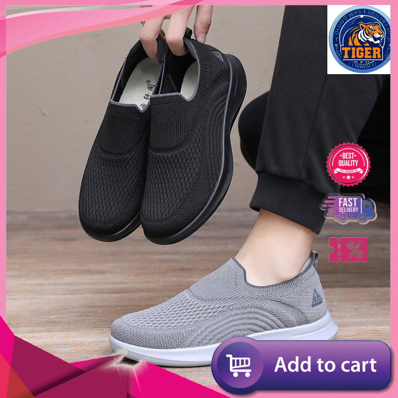 Ddmytiger Spring And Autumn New For Casual Soft Soled Wear Resistant Single Versatile One Step Stepping Men S Dad Shoes Outdoor Shoes