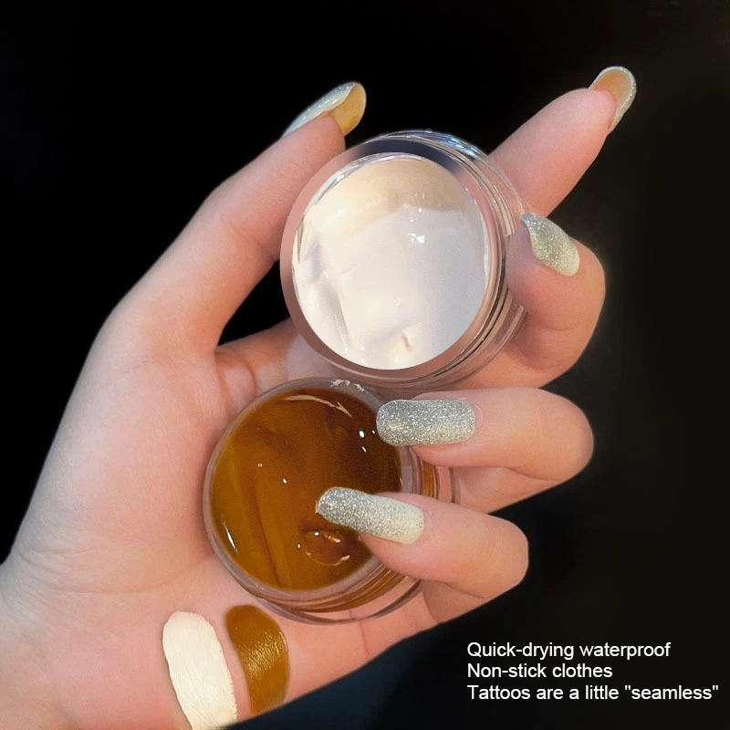 Two-color tattoo concealer waterproof and sweat-proof to cover birthmarks and scars long-lasting concealer foundation cream 250512