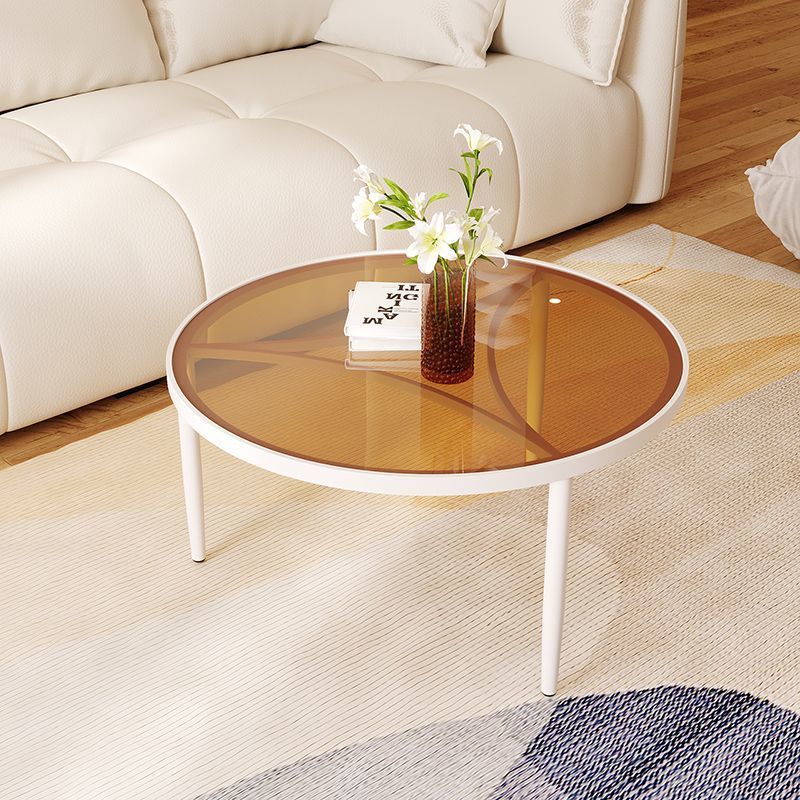 B5136 Coffee table small apartment living room round home minimalist mini table