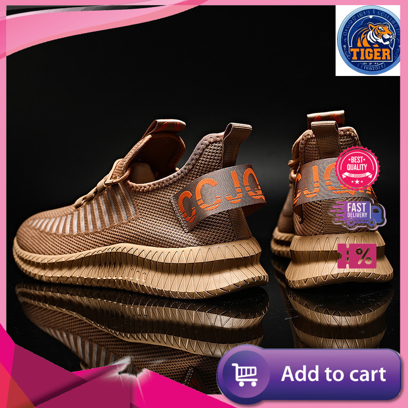 Ddmytiger Summer Youth Board Mesh Men S Flyknit Large Casual Student Sports Running Shoes Outdoor Shoes