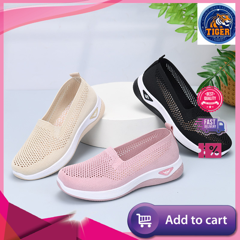 Ddmytiger Women S Spring New Mom Shoes One Step Stepping Summer Hollow Out Leisure Breathable Single For Outdoor Shoes