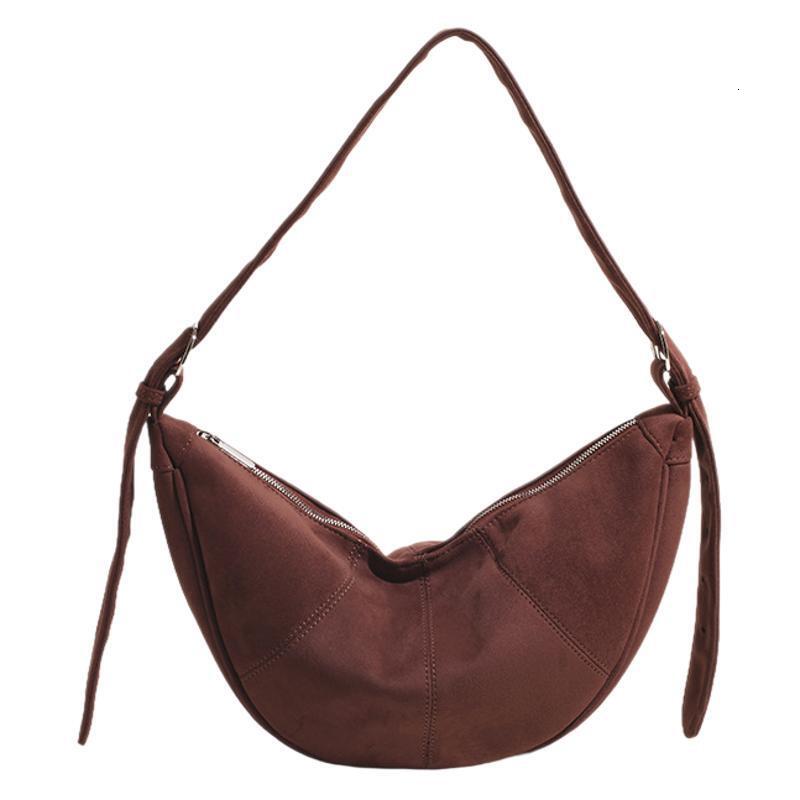 Large Capacity for Women 2025 New Fashionable Simple Single Shoulder Crossbody Women's Commuting and Leisure Dumpling Bag