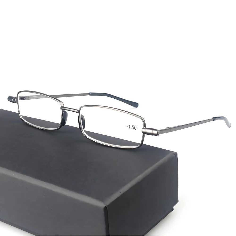Reading Glasses for Men Slingshots Magnifying Glasses Progressive Women Foldable Full-Rim Frame Glasses Presbyopic W250513