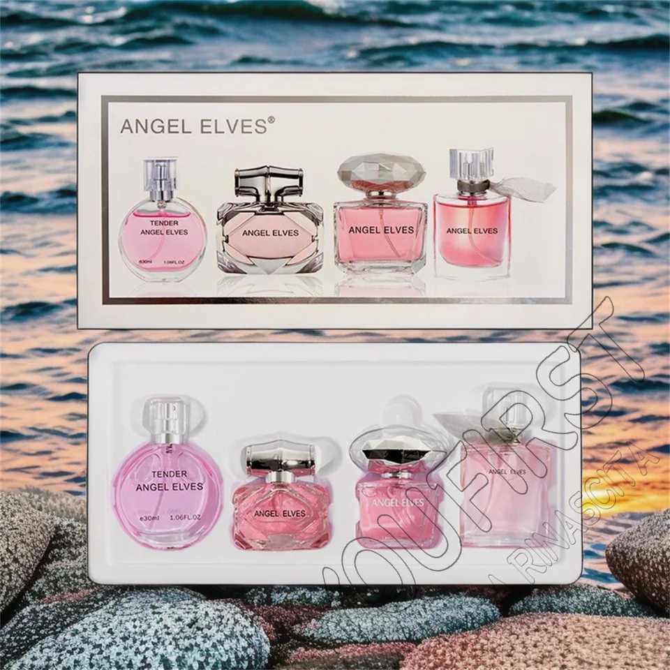Gift Box 4Pcs Set Perfume Women 120ml Night Club Perfumes For Women Lasting Fragrance Perfume Femme Floral Fruity Scent Spray W250513