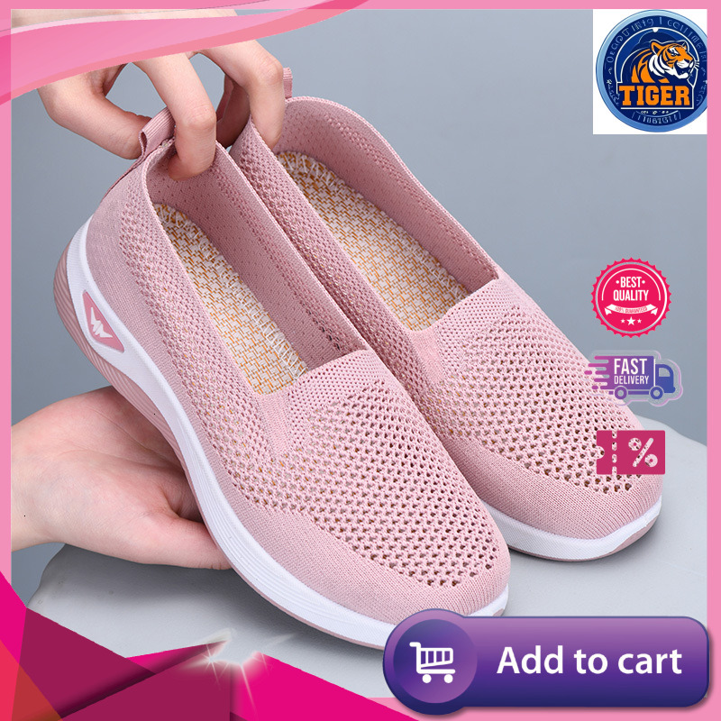 Ddmytiger Women S Spring New Mom Shoes One Step Stepping Summer Hollow Out Leisure Breathable Single For Outdoor Shoes
