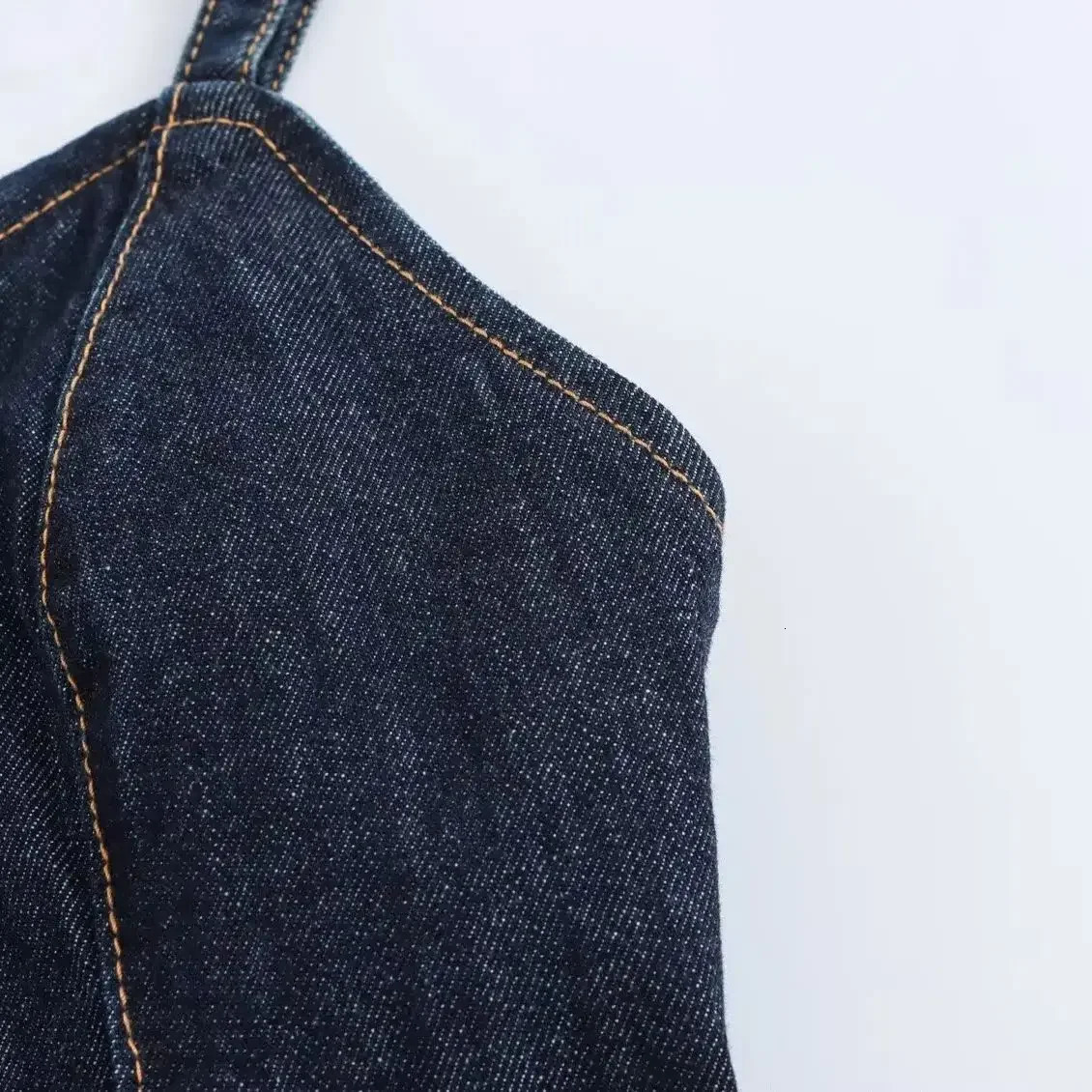 TRAFSHE Denim Camis For Women Summer Sexy Backless Woman Top Y2K Clothes Vintage Tanks 8197064 250513