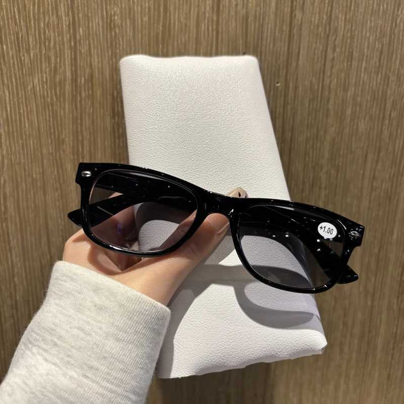 2025 New High Quality Reading Glasses Presbyopia Glasses Sunglasses 2-in-1 Sunshade Eye Protection Fashionable Ultra Light W250513