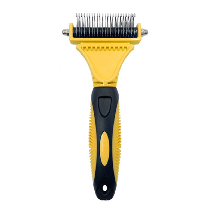 Pet Grooming Comb Rakes Device Dog Hair Comb Cat Grooming Tool Stainless Steel Knot Knife Supplies