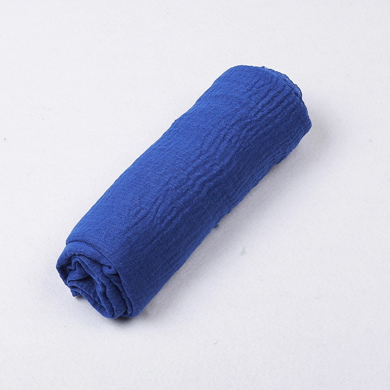 K710 Export solid color cotton and linen scarf long shawl