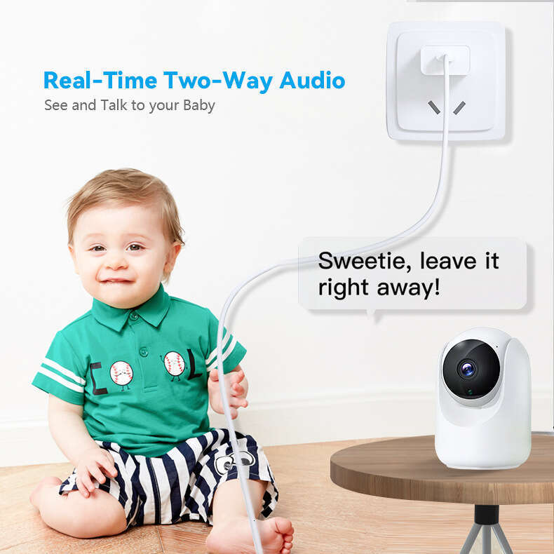 WiFi graffiti indoor surveillance camera wireless baby monitor Tuya intelligent network camera