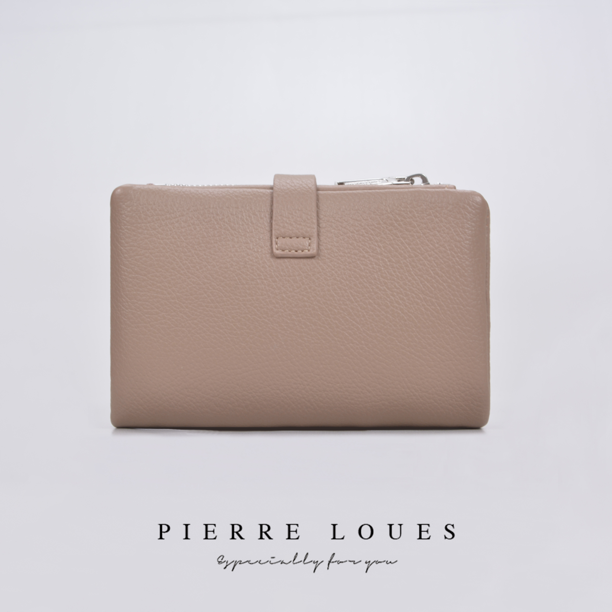 Stylish Small Size Ladies' Wallet Attached by Magnetic Clasp
