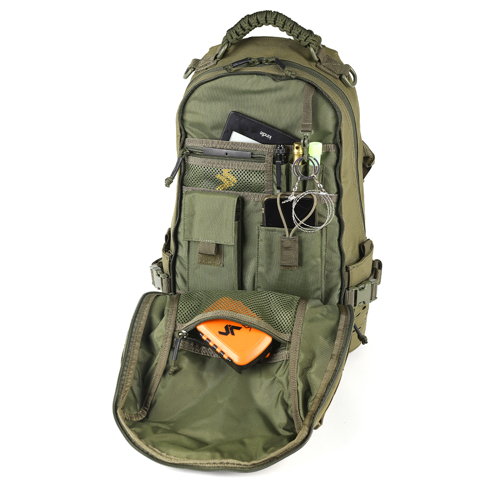 VOTAGOO Tactical Equipment Dragon Egg Bags Waterproof Camouflage Activities Camping Laser Cut Outdoor Nylon 30L Tactical Backpack