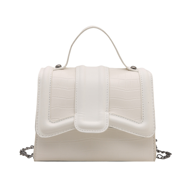 Simple hand-held small square women's 2025 summer new style light luxury western-style shoulder commuting crossbody bag