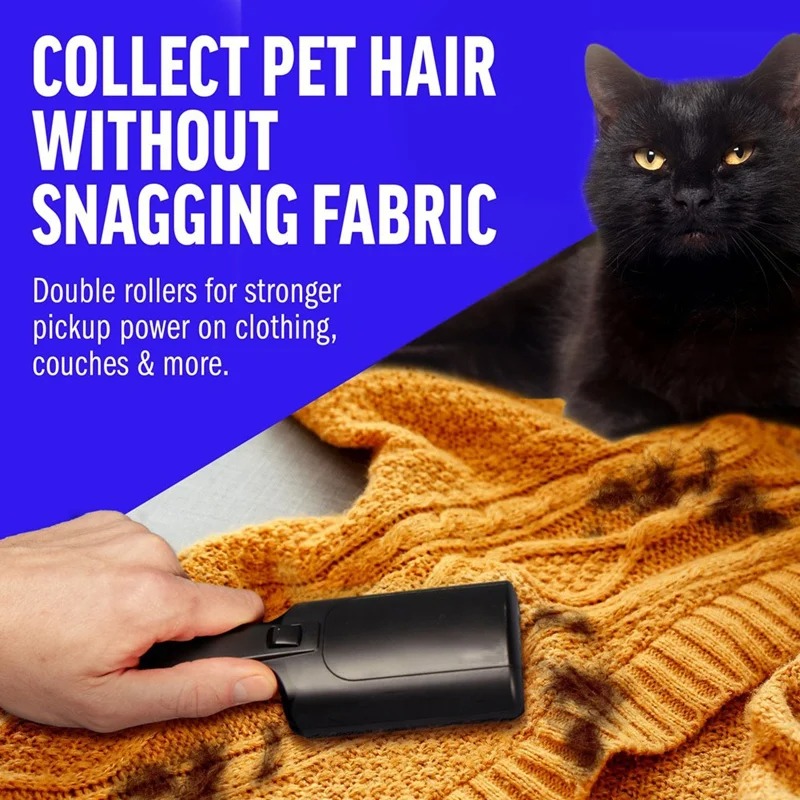 Hot Mini Lint Roller For Pet Hair-Pet Hair Removal Tool For Clothes, Couches And Cars - Dog Hair Remover And Lint Remover