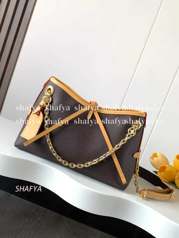 Designer Crossbody Bag 12A Upgrade Mirror Quality 26cm Carryall BB Handbags for Women Canvas Cow Leather Brown Purse Shoulder Bags Strap with Box