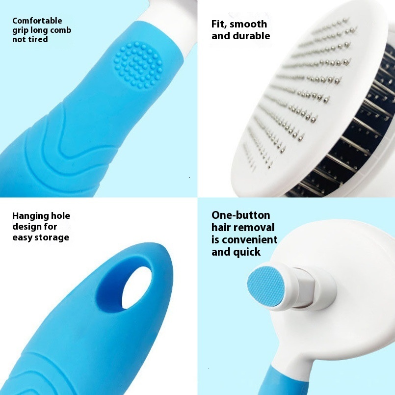 Pet Grooming Combiner Needle Hair Artifact Comb Tool Brush Cat Dog Supplies