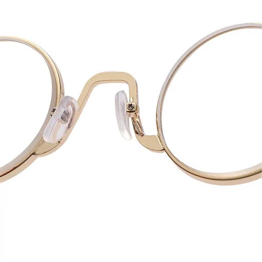 New Classic Round Anti Blue Light Metal Frame Reading Glasses Men Women Anti-fatigue Vision Care Presbyopia Eyeglasses +100~+400 W250513