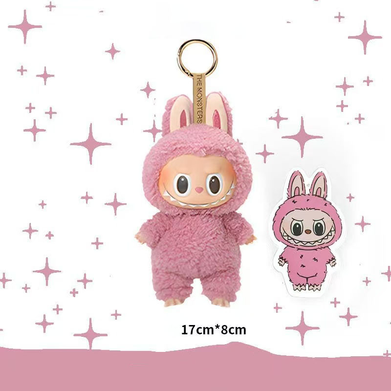 labubu High quality Labubu Monsters Exciting Action Figure Bd Cute Cartoon Character Dolls For Childrens Birthday Gift Lisa's same style labubu d