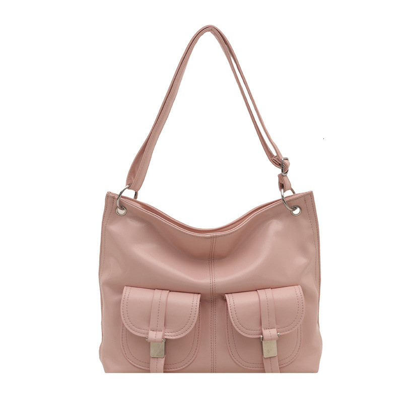 Korean version niche hand-held tote women's 2025 summer new large capacity shoulder premium sense crossbody bag