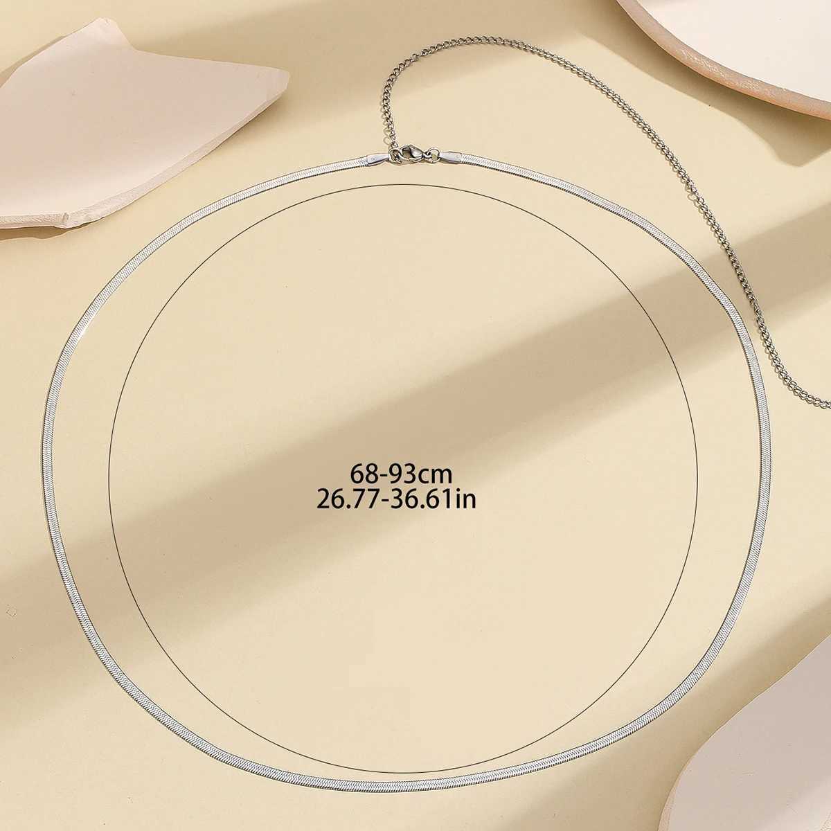 Kinitial Stainless Steel Herrgingbone Chain Body Jewelry Waist Chain For Women Girls Sexy Body Chain Party Birthday GiftT250513